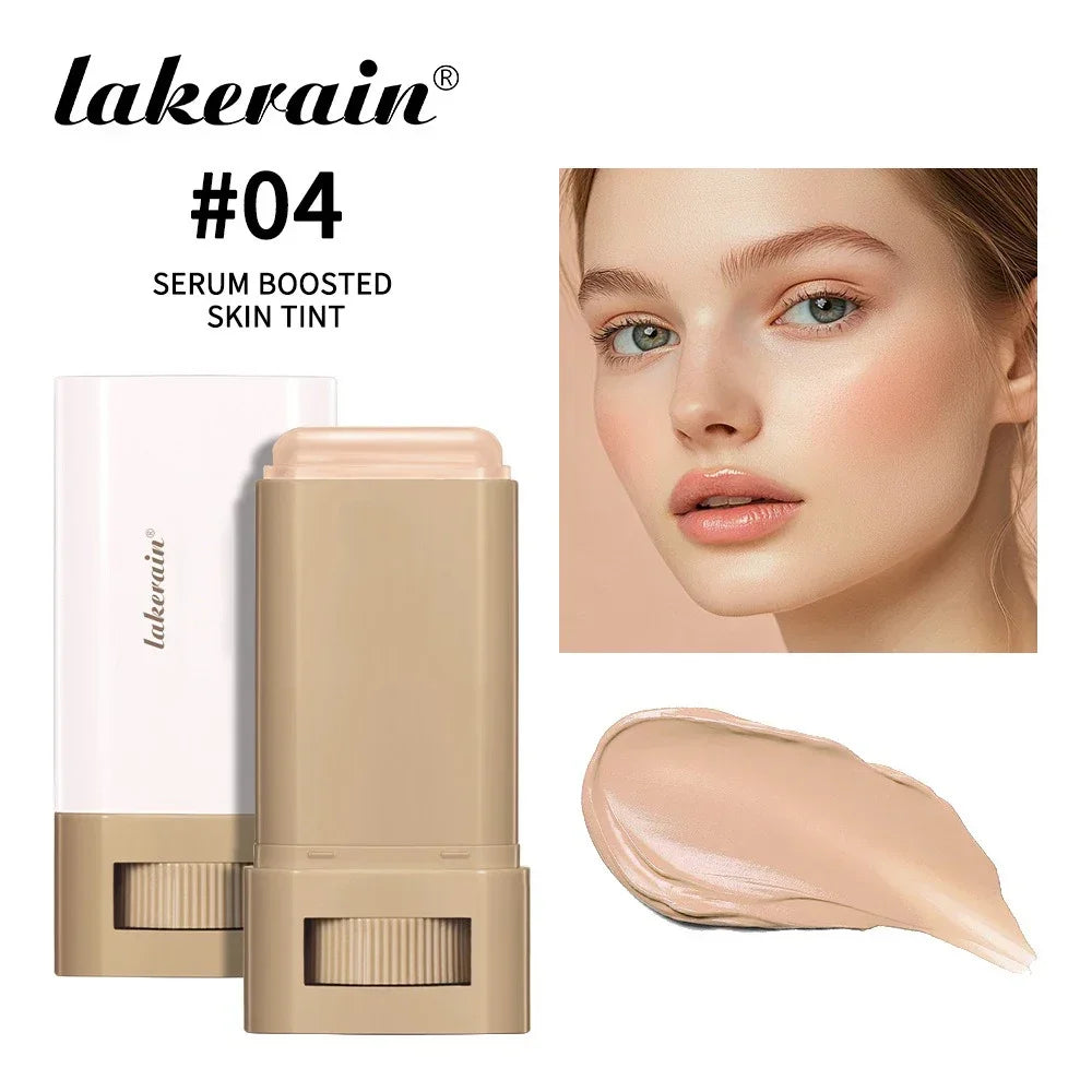 6Color Tinted Foundation Cream Stick Waterproof Lasting Oil-control Cover Acne Makeup Smooth Moisturize Concealer Serum Balm - Shello's Creative Boutique