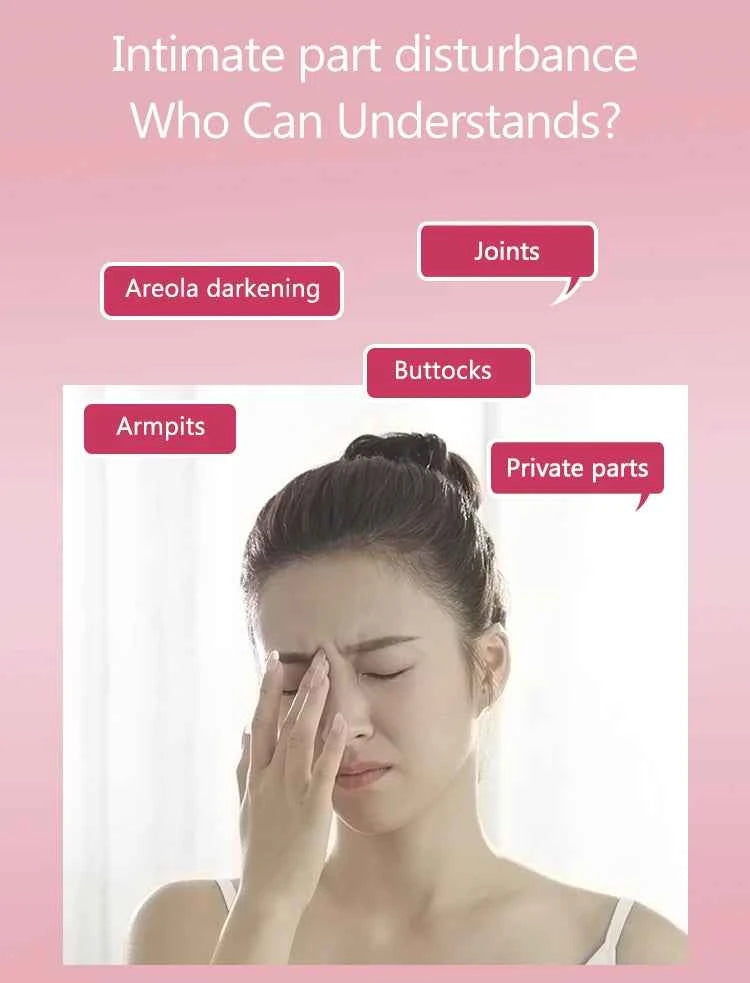 Collagen Whitening Cream Intimate Area Dark Skin Removeal Sensitive Areas Underarm Inner Thigh Lightening Body Cream Skin Care