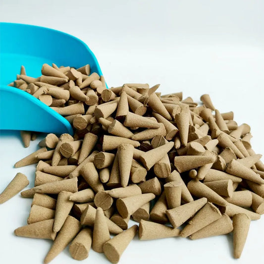 Mugwort Incense Cones - Long-Lasting Natural Aromatherapy 61-600pcs