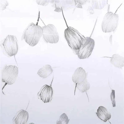 Beeinch Floral Tulle Curtains - Modern Sheer Window Panels for Living Room & Bedroom - Shello's Creative Boutique