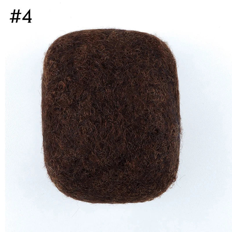 Afro Kinky Bulk 100% Human Hair Extensions Reggae Dirty Braids 8 Inches 30g/pc Brazilian Natural Crochet Hair Dreadlocks Shello's Creative Boutique