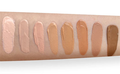 Nude Makeup Facial Foundation Waterproof Cover Blemish Base Fluid Concealer Oil Control Lasting Brighten Skin BB Cream Cosmetics - Shello's Creative Boutique