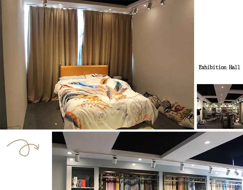 European Luxury Velvet Curtains - Embroidered Floral Tulle Blackout Drapes for Living Room