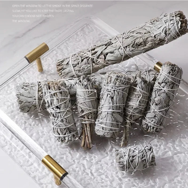Natural White Sage Smudge Sticks - Home Purification & Energy Cleansing Bundles - Shello's Creative Boutique