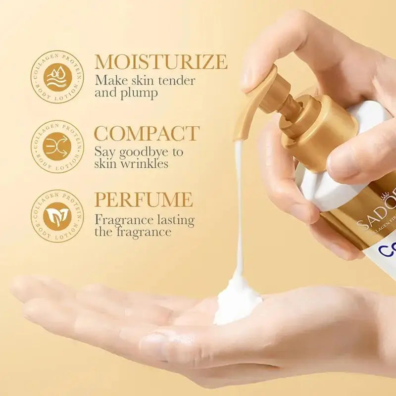 Collagen Milk Bleaching Face Body Cream Whitening Skin Moisturizing Lotion Lightening Care - Shello's Creative Boutique