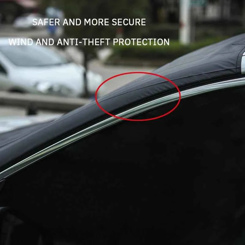 1 PC Car Sunshade Summer Sun Protection and Thermal Insulation Cover Car Sunshade Rain and Snow Prevention