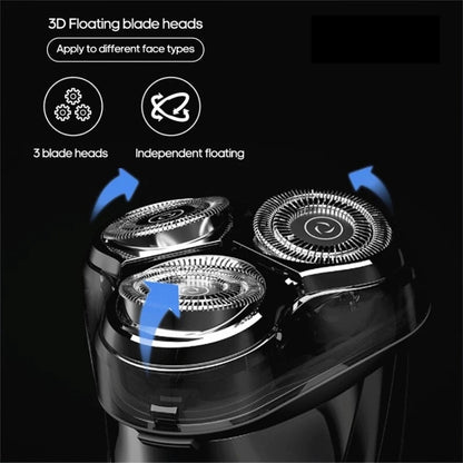 Original Xiaomi Youpin Yingqu Blackstone3 Men Portable Face Care Three Cutter Heads Electric Shaving Razor - Shello's Creative Boutique