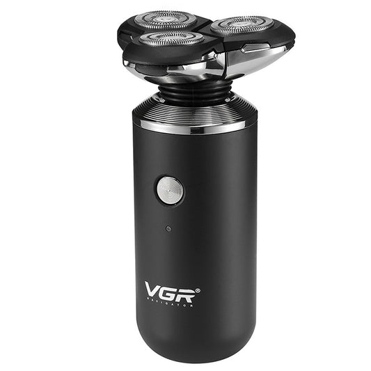 VGR V-317 5W USB Omnidirectional Three-dimensional Floating Three-network Electric Shaver, V-317 - Shello's Creative Boutique