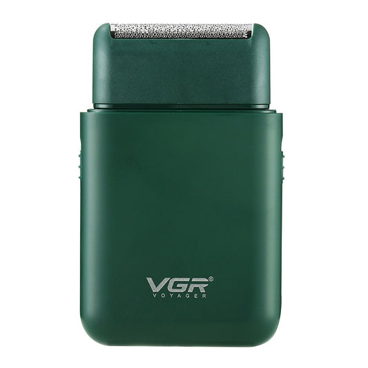 VGR V-390 5W USB Portable Reciprocating Electric Shaver, V-390 (Green), V-390 (Black) - Shello's Creative Boutique