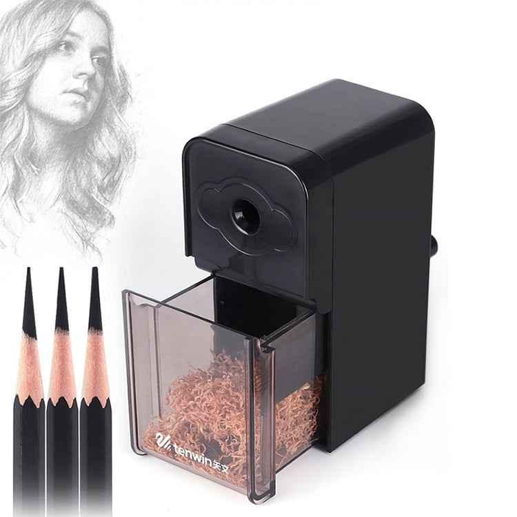 Hand Crank Mechanical Pencil Sharpener - Professional Art Student Tool - Shello's Creative Boutique