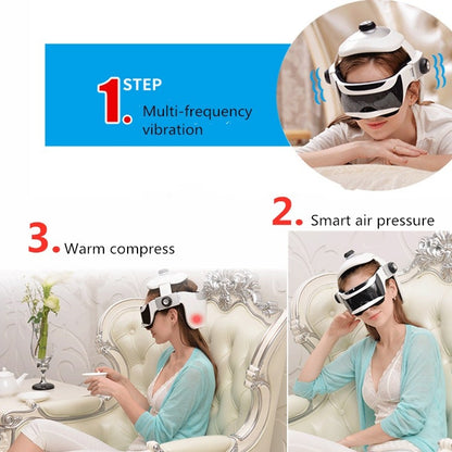 Nuotai Y10-7 Head And Eye Integrated Visual Electric Massager With MP3 Download Function - Shello's Creative Boutique