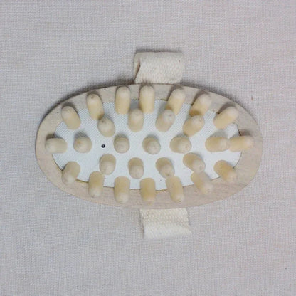 Soothing Body Massage Brush Wood Balloon Cushion Massager - Shello's Creative Boutique