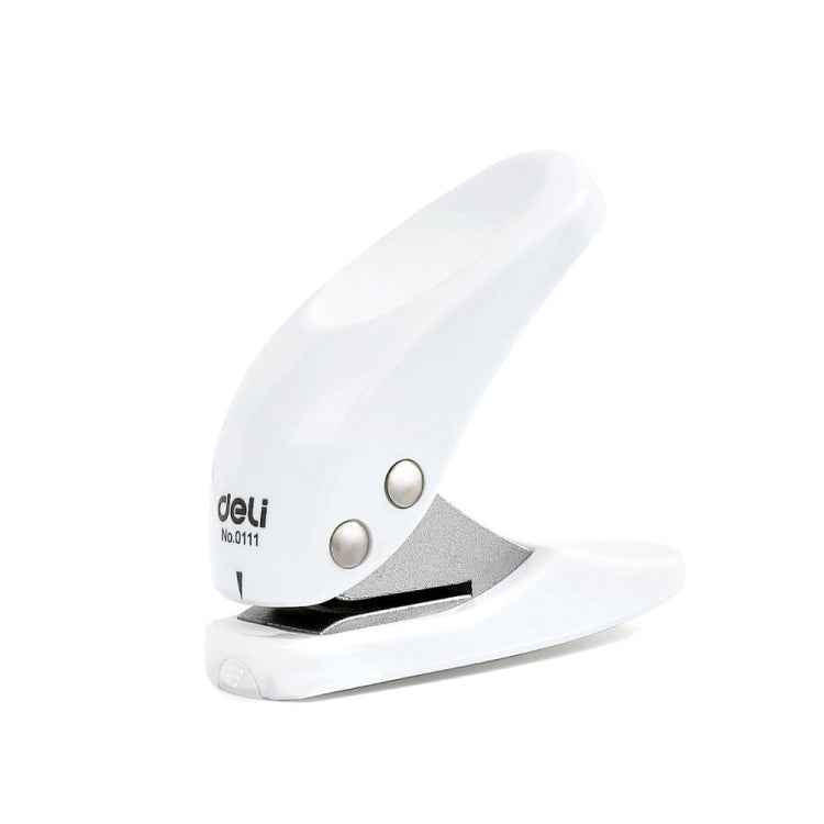 Deli Mini Small Hole Punch Single Circular Hole Punch Machine Manual Hole Punch, Size: 6x5.5cm, Random Color Delivery