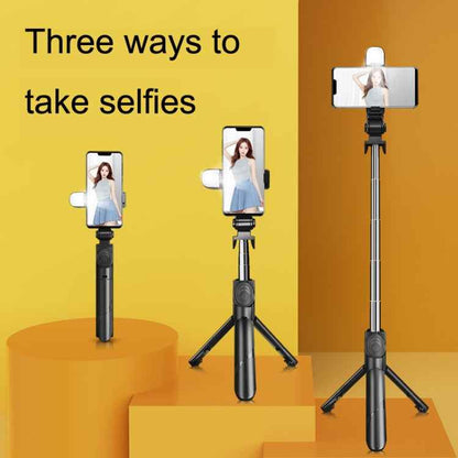 Mini Bluetooth Live Tripod Selfie Stick