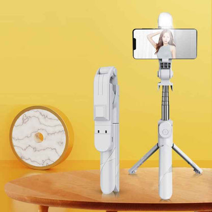 Mini Bluetooth Live Tripod Selfie Stick