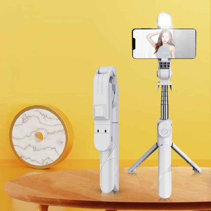 Mini Bluetooth Live Tripod Selfie Stick