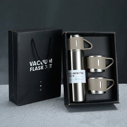 500ml 304 Stainless Steel Thermos Cup Portable Business Tea Cup,Spec: - Shello's Creative Boutique