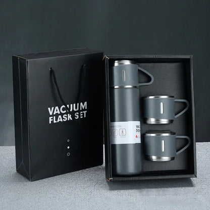 500ml 304 Stainless Steel Thermos Cup Portable Business Tea Cup,Spec: - Shello's Creative Boutique