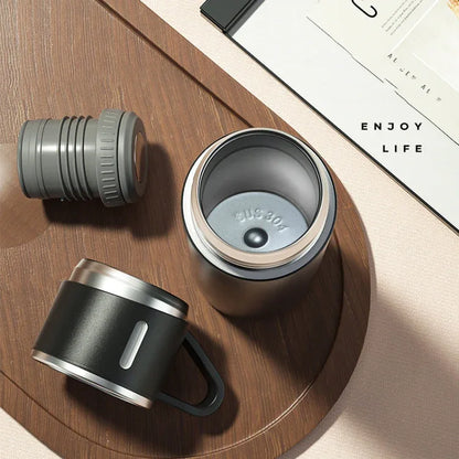 500ml 304 Stainless Steel Thermos Cup Portable Business Tea Cup,Spec: - Shello's Creative Boutique