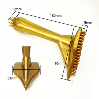 Five Elements Meridian Brush Chest Massager Magnetic Therapy Warm Brush Scraping Tool - Shello's Creative Boutique