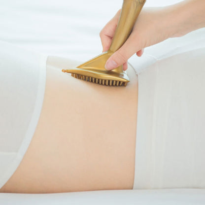 Five Elements Meridian Brush Chest Massager Magnetic Therapy Warm Brush Scraping Tool - Shello's Creative Boutique