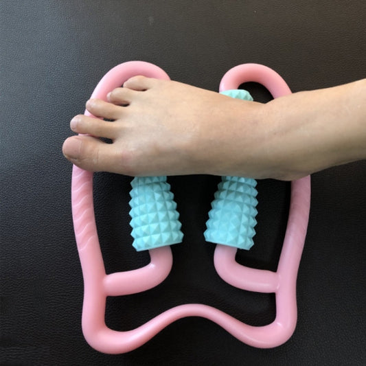 Manual Plastic Steering Wheel Type Leg Roller Massager Random Color Delivery, 4-wheel Ring - Shello's Creative Boutique