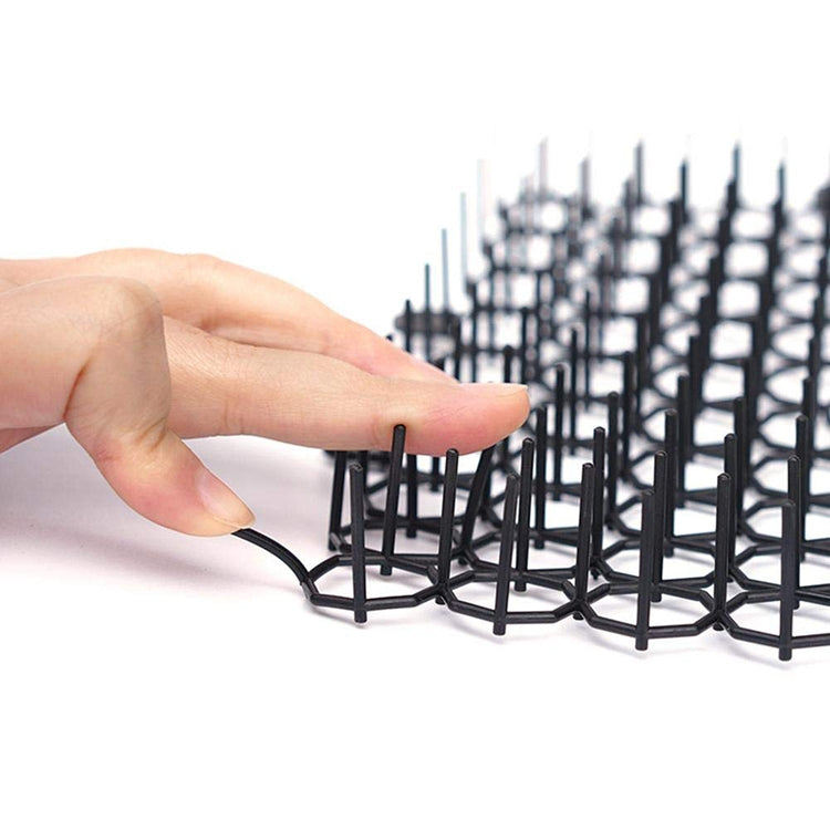 Garden Anti-Cat Deterrent Mat – Plastic Spike Pad, Safe for Animals - Shello's Creative Boutique