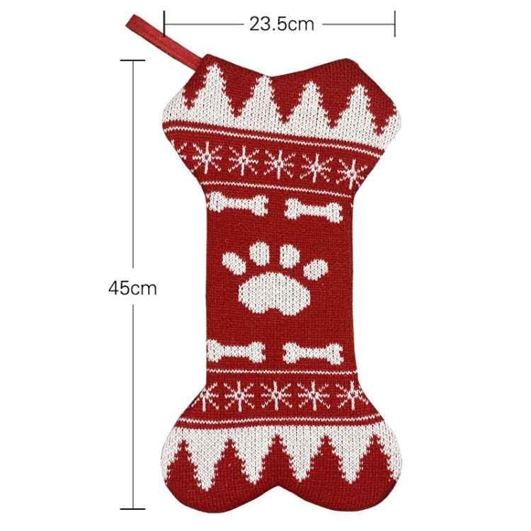 Christmas Decorations Christmas Bone Socks Gift Bag Pendant - Shello's Creative Boutique