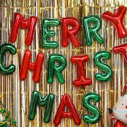 Christmas Balloon Set Merry Christmas Party Background Decoration - Shello's Creative Boutique