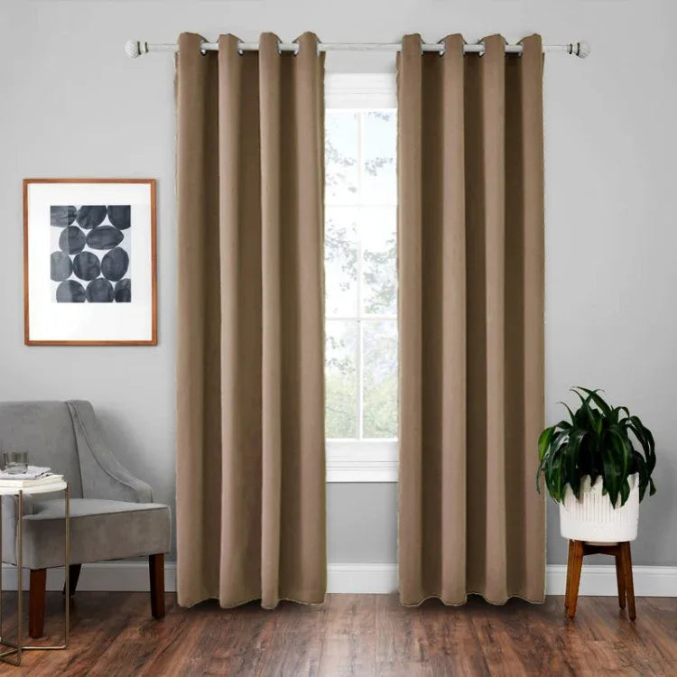 Blackout Curtains - High Precision Thermal Insulation Drapes 80-98% Light Block - Shello's Creative Boutique
