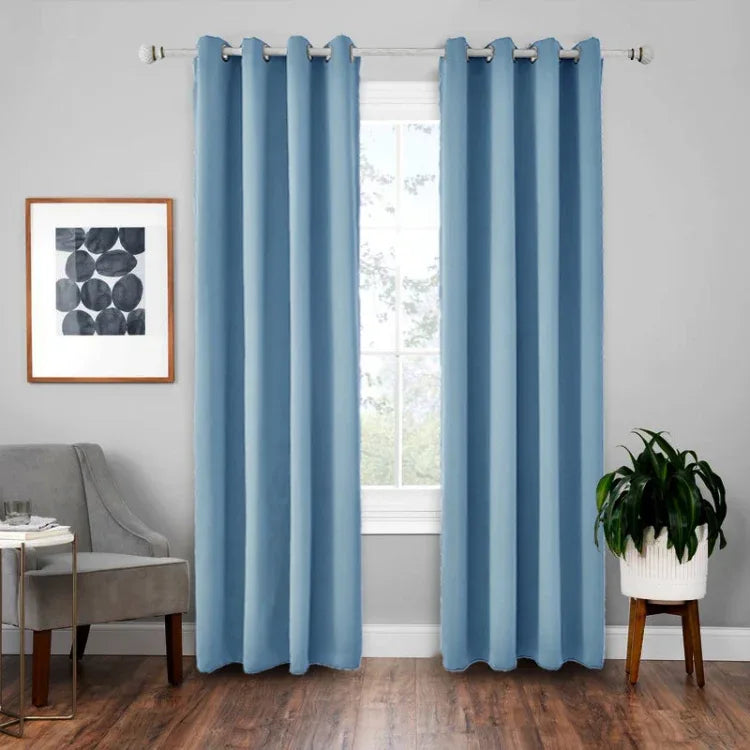 Blackout Curtains - High Precision Thermal Insulation Drapes 80-98% Light Block - Shello's Creative Boutique