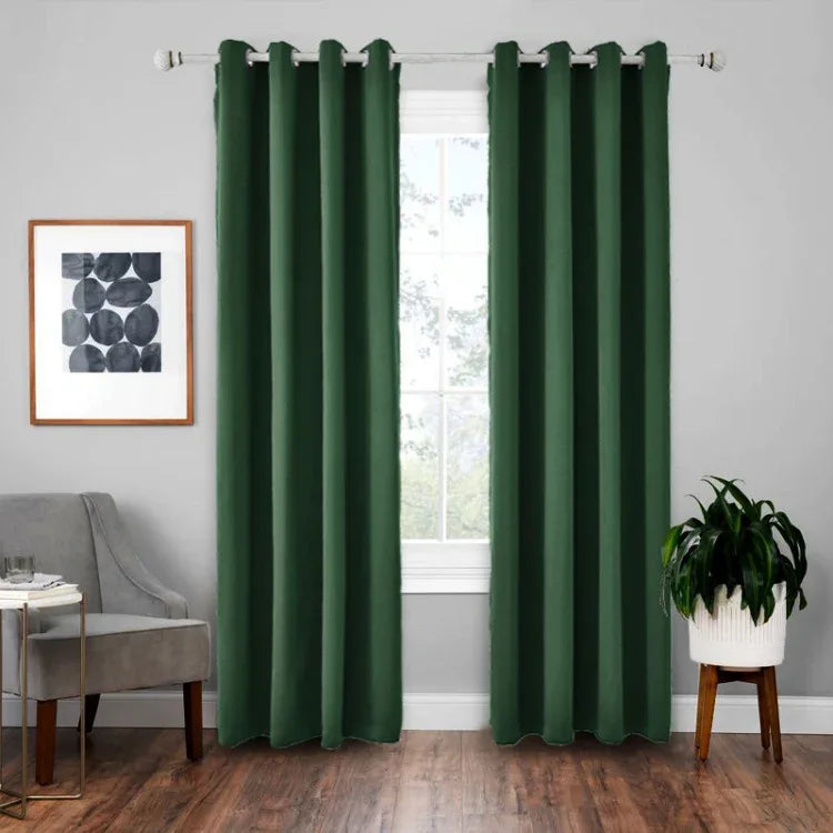 Blackout Curtains - High Precision Thermal Insulation Drapes 80-98% Light Block - Shello's Creative Boutique