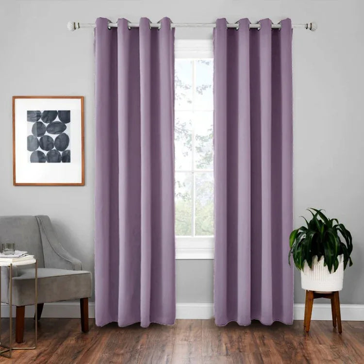 Blackout Curtains - High Precision Thermal Insulation Drapes 80-98% Light Block - Shello's Creative Boutique