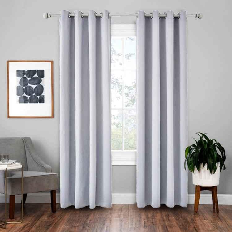 High-precision Curtain Shade Cloth Insulation Solid Curtain - Shello's Creative Boutique