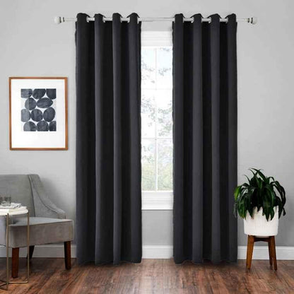 High-precision Curtain Shade Cloth Insulation Solid Curtain - Shello's Creative Boutique