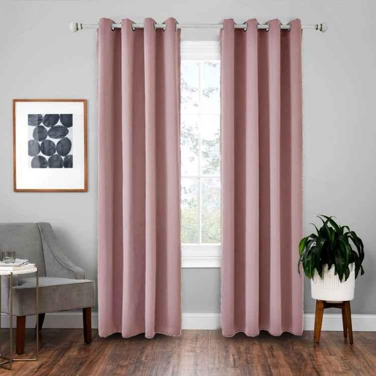 High-precision Curtain Shade Cloth Insulation Solid Curtain - Shello's Creative Boutique