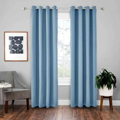 High-precision Curtain Shade Cloth Insulation Solid Curtain - Shello's Creative Boutique