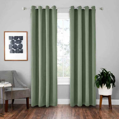 High-precision Curtain Shade Cloth Insulation Solid Curtain - Shello's Creative Boutique