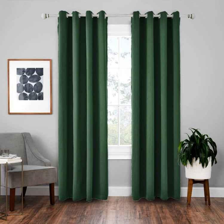 High-precision Curtain Shade Cloth Insulation Solid Curtain - Shello's Creative Boutique