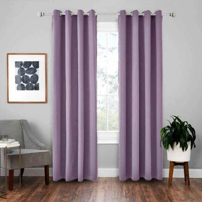 High-precision Curtain Shade Cloth Insulation Solid Curtain - Shello's Creative Boutique