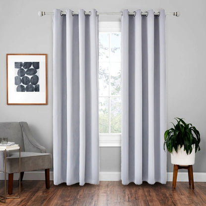 High-precision Curtain Shade Cloth Insulation Solid Curtain, 52x63 Inch（132x160CM） - Shello's Creative Boutique