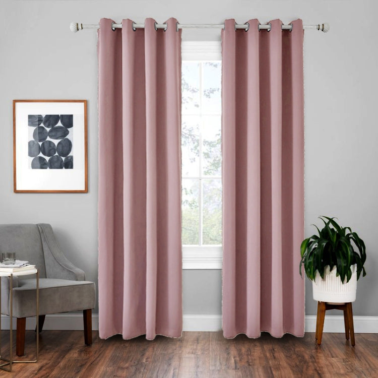 High-precision Curtain Shade Cloth Insulation Solid Curtain, 52x63 Inch（132x160CM） - Shello's Creative Boutique