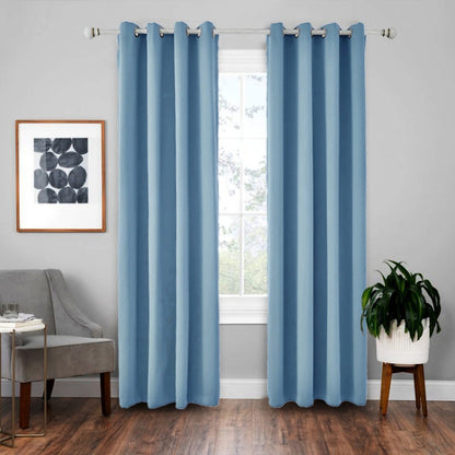 High-precision Curtain Shade Cloth Insulation Solid Curtain, 52x63 Inch（132x160CM） - Shello's Creative Boutique