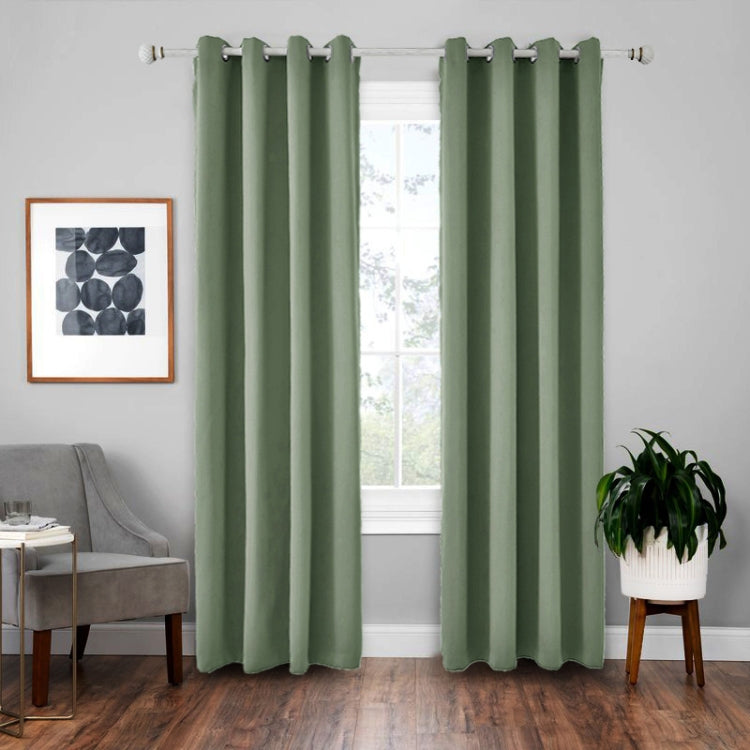High-precision Curtain Shade Cloth Insulation Solid Curtain, 52x63 Inch（132x160CM） - Shello's Creative Boutique