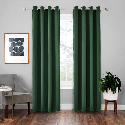 High-precision Curtain Shade Cloth Insulation Solid Curtain, 52x63 Inch（132x160CM） - Shello's Creative Boutique