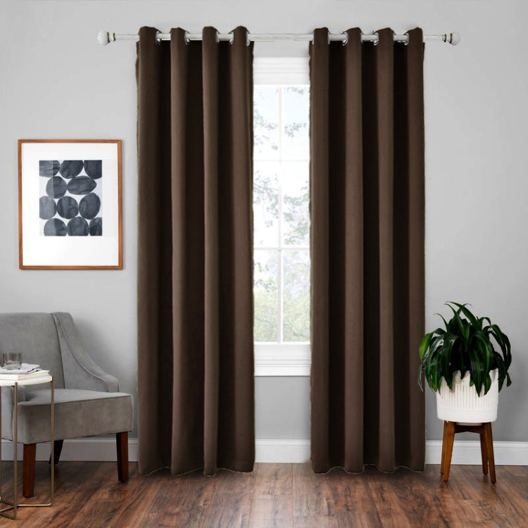 High-precision Curtain Shade Cloth Insulation Solid Curtain, 52x84（132x213）, 52x95 Inch（132x240CM） - Shello's Creative Boutique