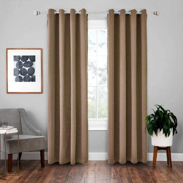 High-precision Curtain Shade Cloth Insulation Solid Curtain, 52x84（132x213）, 52x95 Inch（132x240CM） - Shello's Creative Boutique