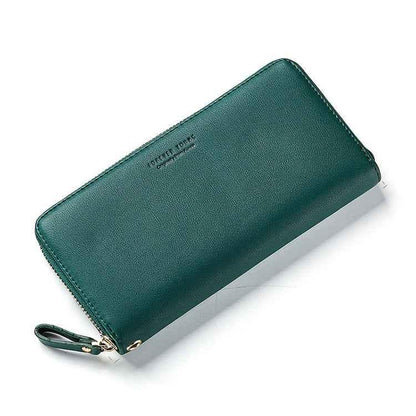 Women Long Clutch Wallet Large Capacity Wallets Female Purse Phone Pocket Card Holder - Shello's Creative Boutique