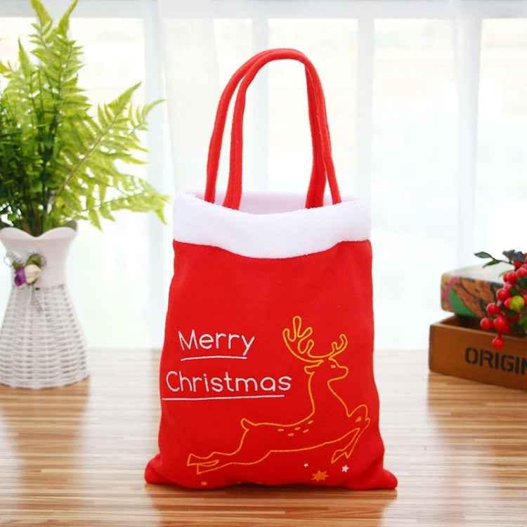 Christmas Eve Decoration Backpack Gift Bag - Shello's Creative Boutique