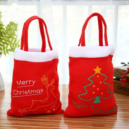 Christmas Eve Decoration Backpack Gift Bag - Shello's Creative Boutique